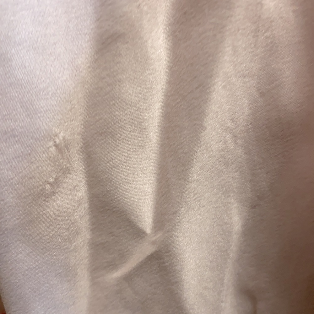 Vintage 90s Y2K 100% Silk Dress Ballet Pink Slip Dress Cowl Silk Dress Ballet - Picture 13 of 16